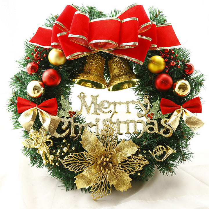 Weihnachtskranz aus PVC, 30 cm