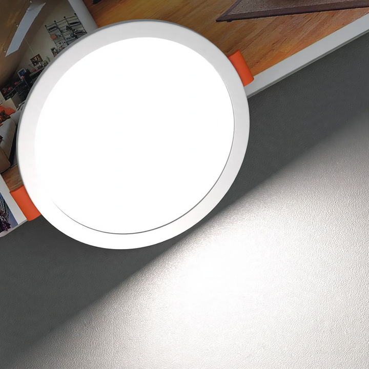 LED-Einbauleuchte, ultraflach, 6–15 W