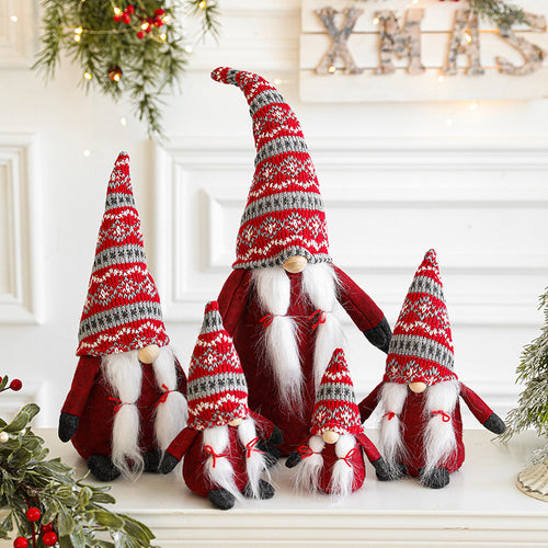 Weihnachts-Wichtel, Hängefigur aus Stoff
