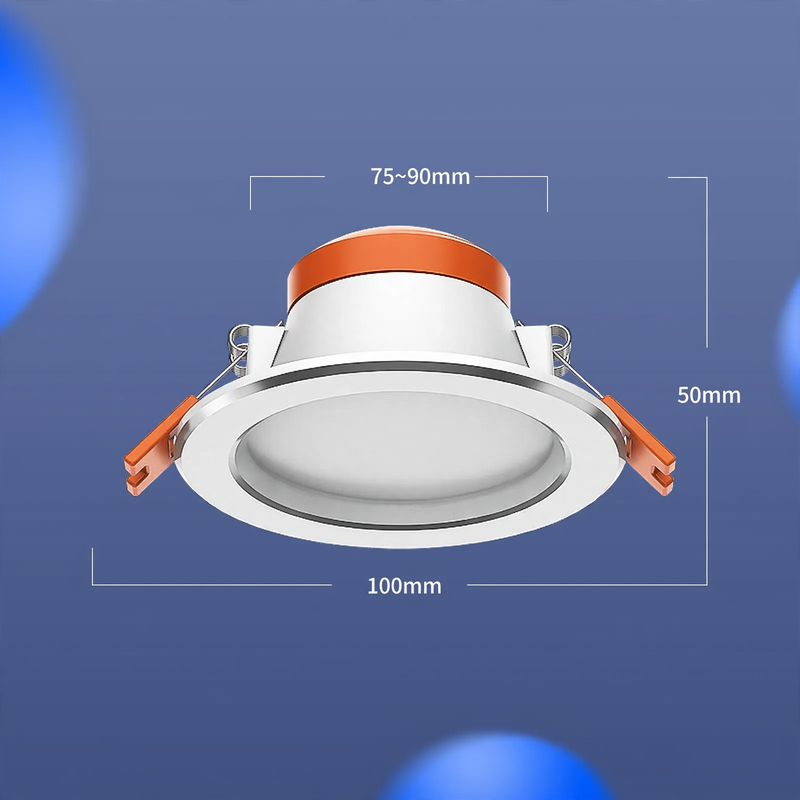 Einbau-Deckenleuchte LED, 75–90 mm