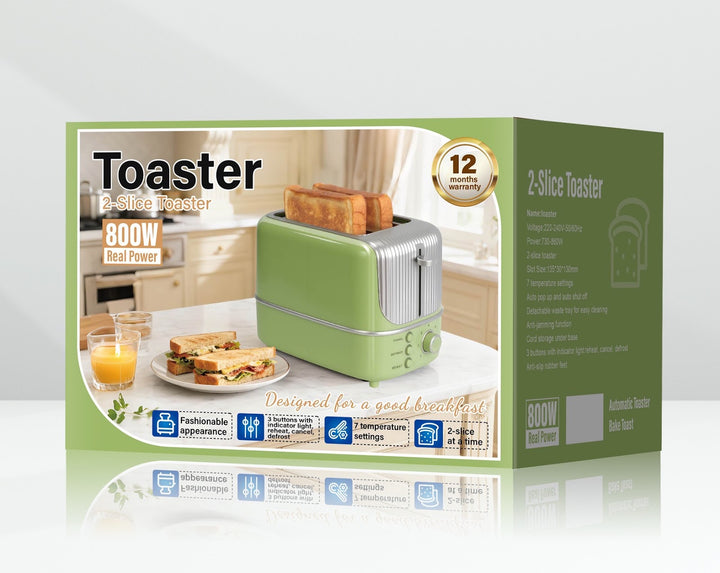 Multifunktions-Toaster mit Grill- und Kochfunktion