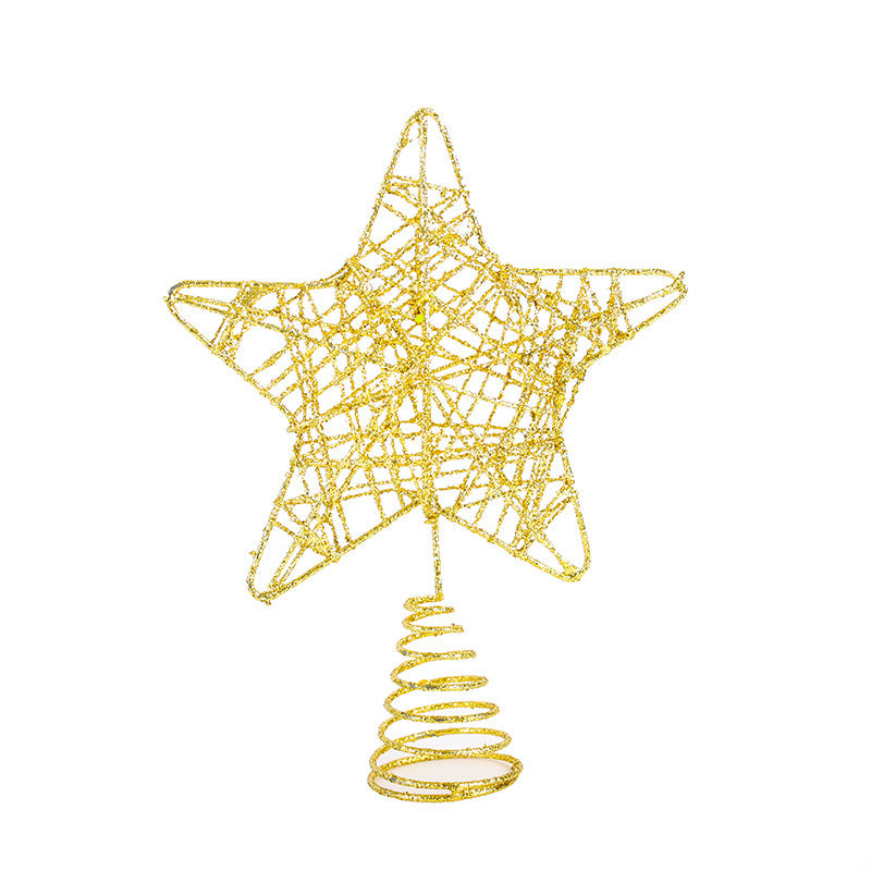 Weihnachtsbaum-Stern aus Eisenkunst