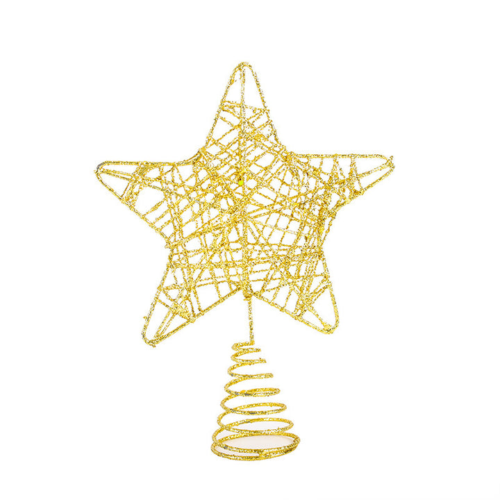 Weihnachtsbaum-Stern aus Eisenkunst