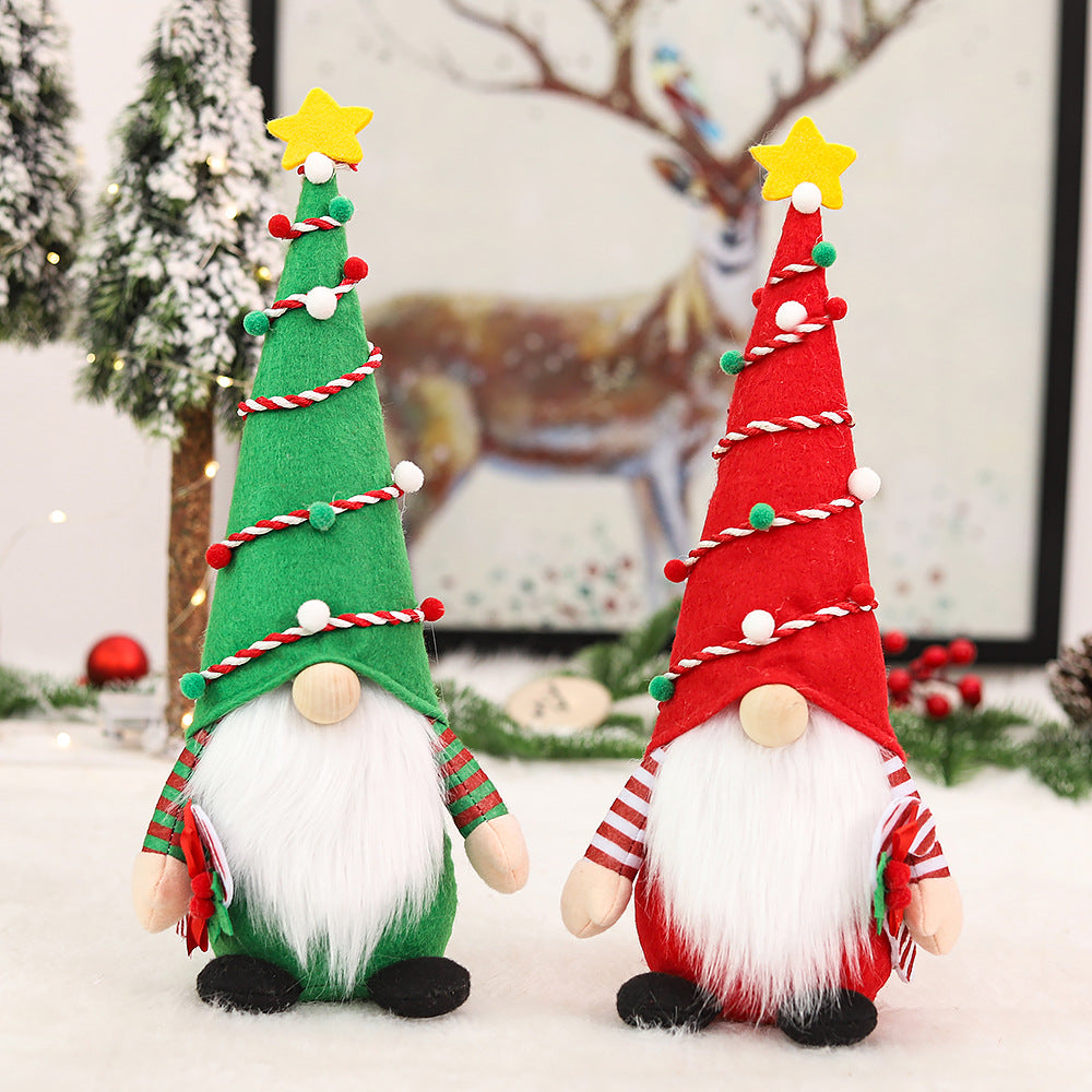 Skandinavische Wichtelfigur für Weihnachtsdekoration