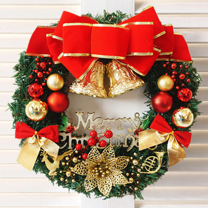Weihnachtskranz aus PVC, 30 cm