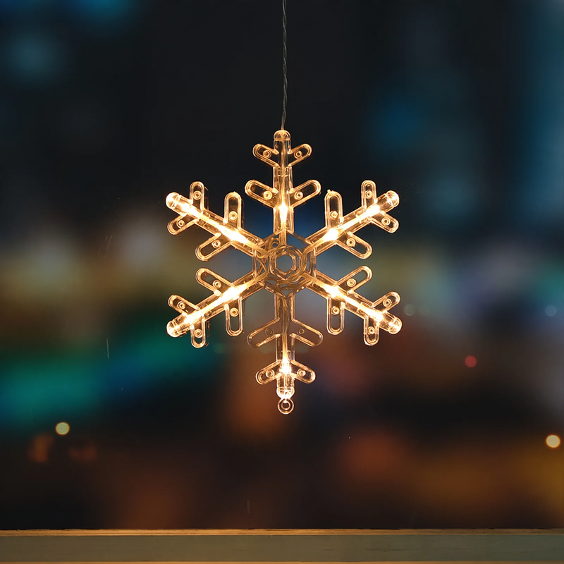 LED-Hängedekoration für Fenster und Räume