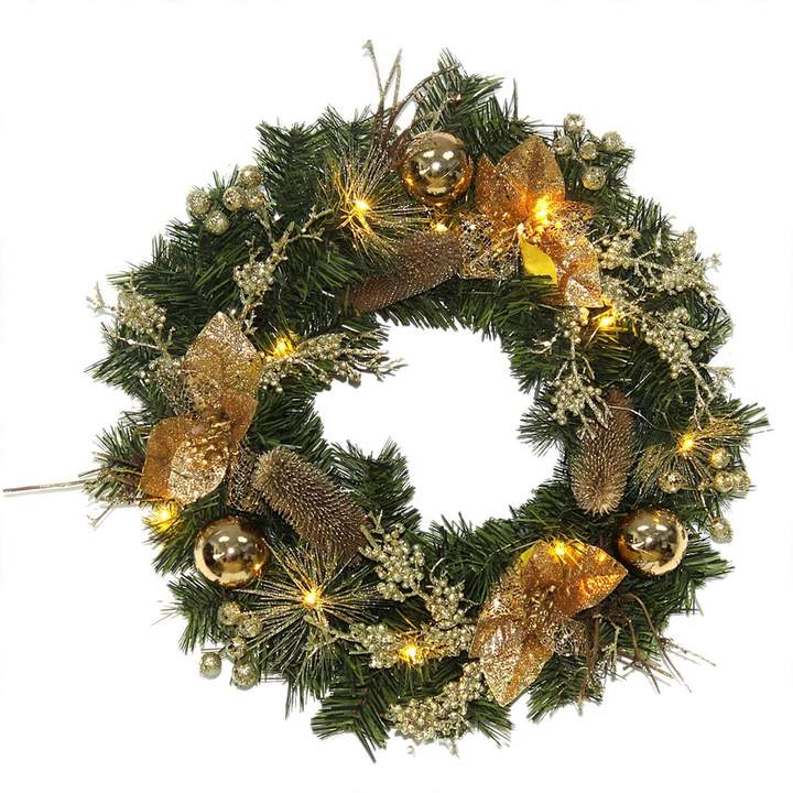 PVC-Weihnachtskranz für Tür und Baum