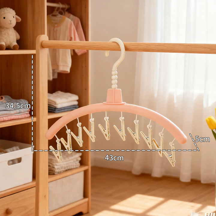 Wäscheständer mit Klammern, niedliches Design