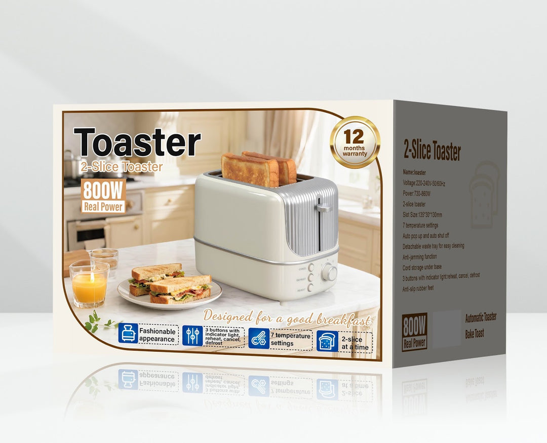 Multifunktions-Toaster mit Grill- und Kochfunktion