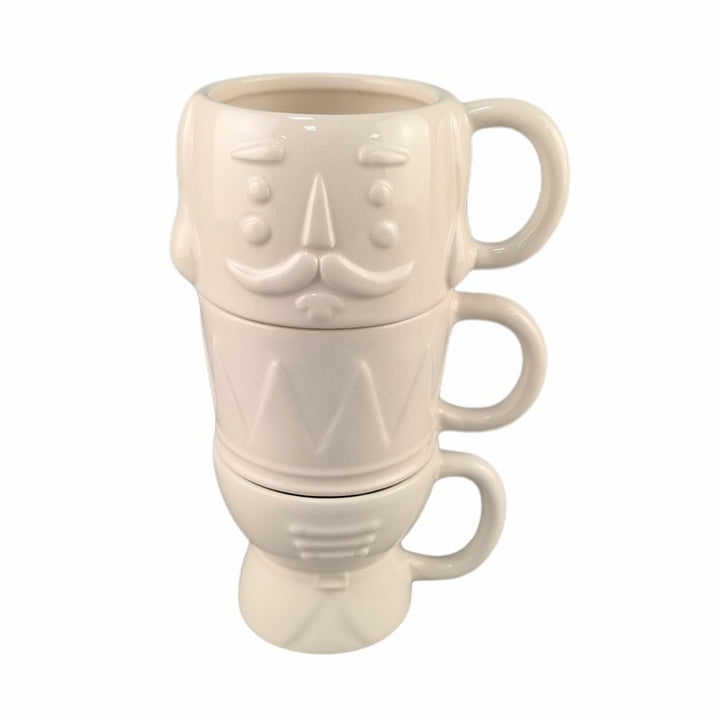 Keramik-Tasse mit Nussknacker-Motiv, 420 ml