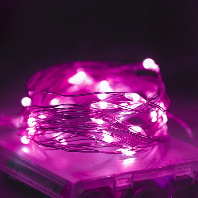 LED-Kupferdraht-Lichterkette mit PVC-Ummantelung