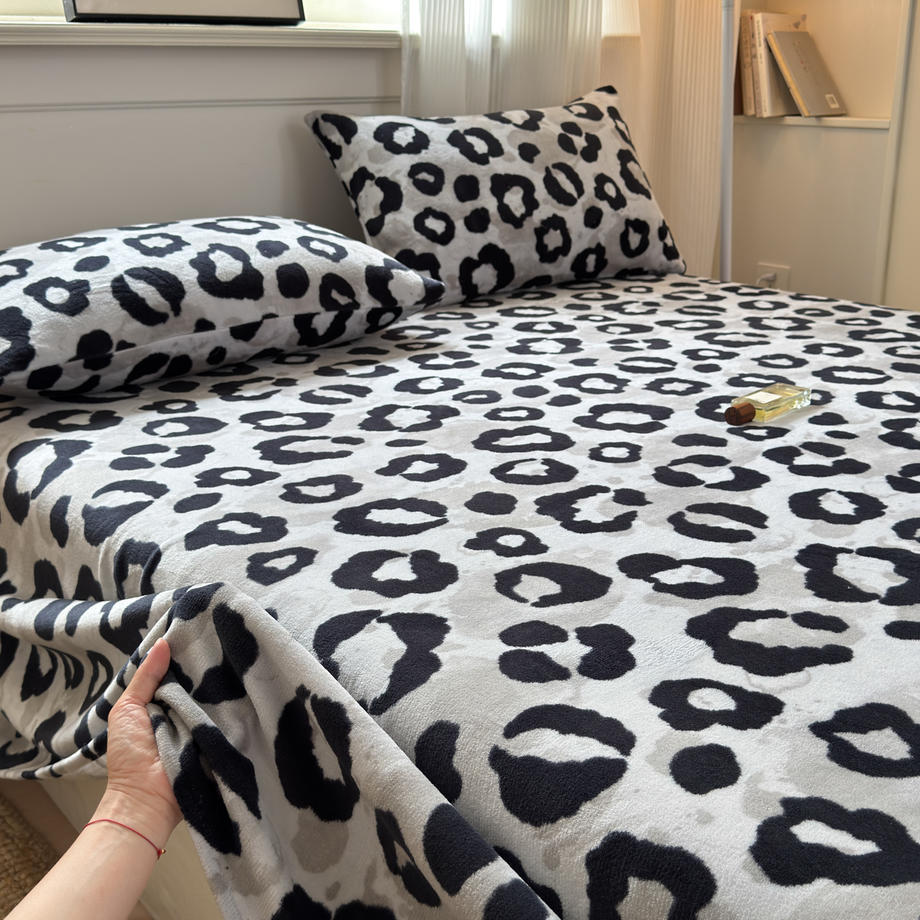 Fleece-Bettlaken, einzeln oder im Set, Winter