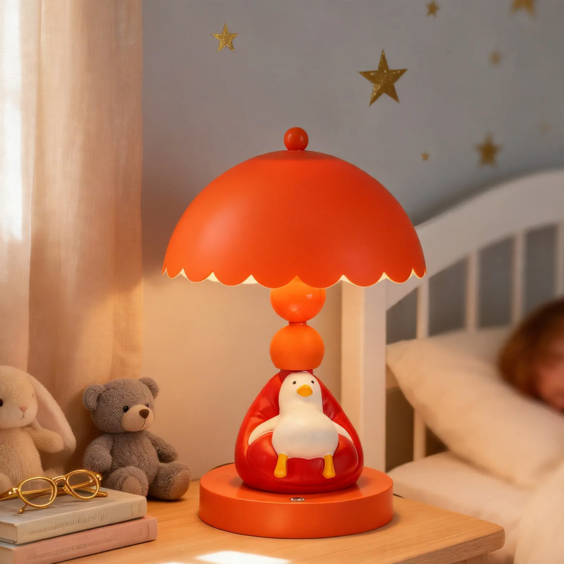 Ente Tischlampe, Nachttischlampe