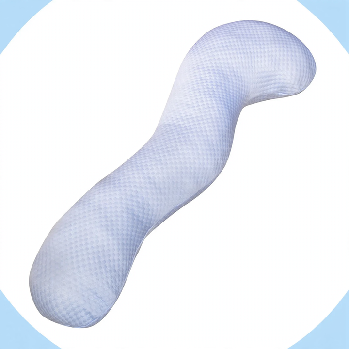 Flauschiges Seitenschläfer-Kissen, 90–150 cm