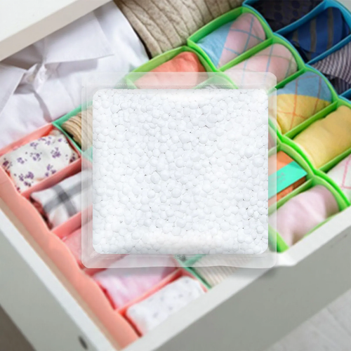 Kompakter Entfeuchterbeutel für Schubladen