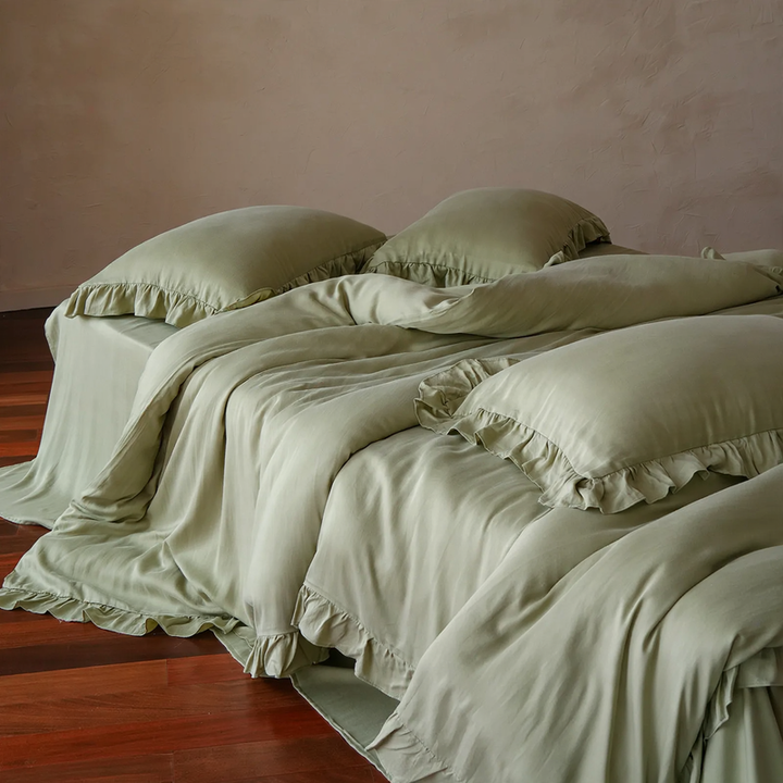 Tencel-Bettwäsche-Set, kühlend und seidig