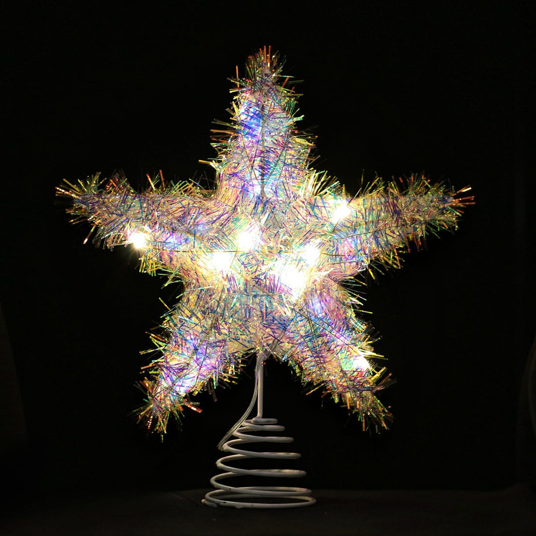Weihnachtsbaum-Sternaufsatz aus Eisen