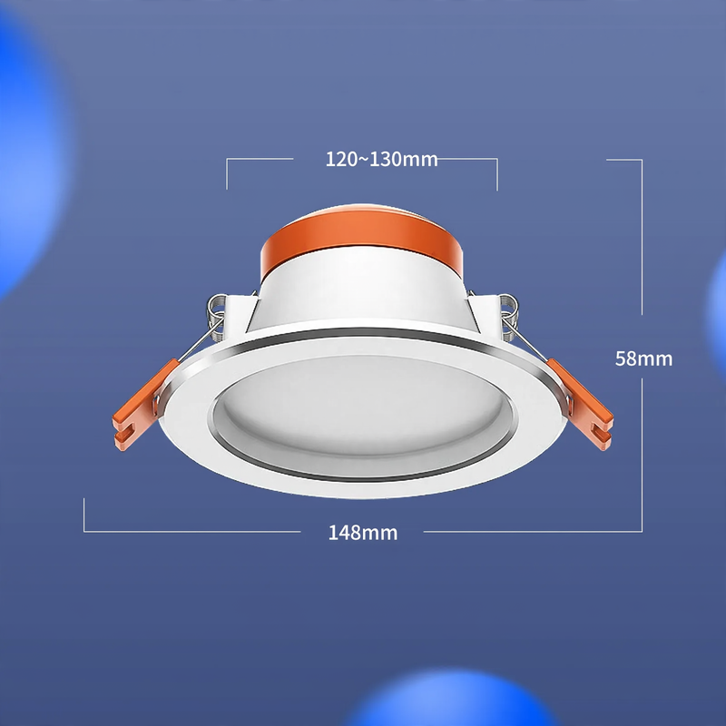 Einbau-Deckenleuchte LED, 75–90 mm