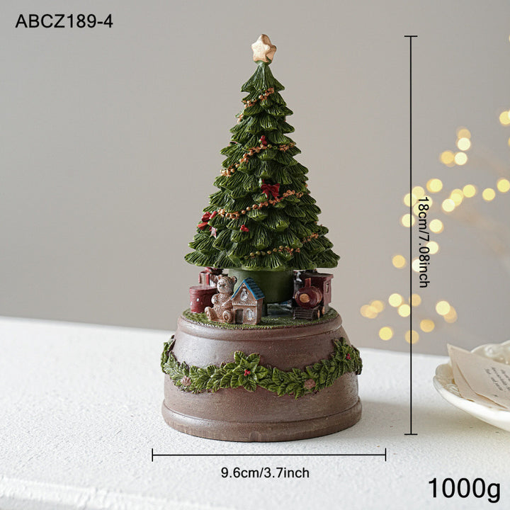 Weihnachts-Spieluhr aus Kunstharz