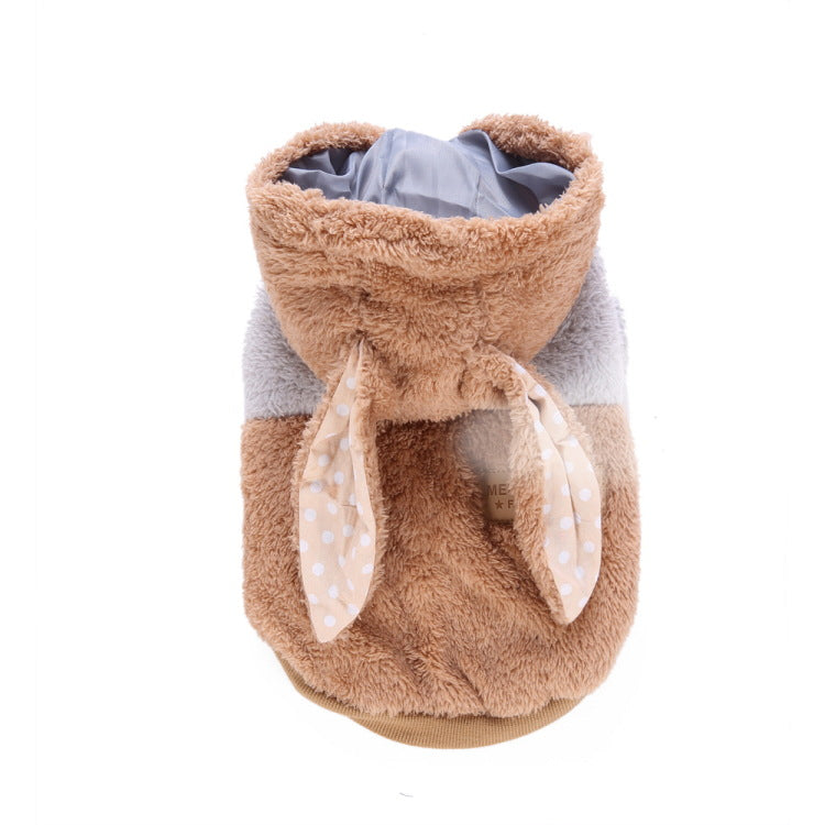 Hundemantel aus Polyester mit Reflektoren