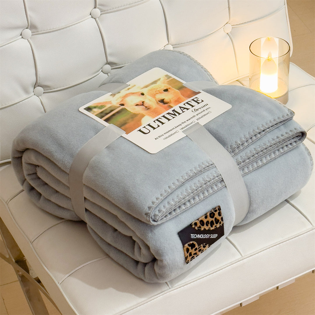Fleece-Wolldecke, Polyester, vielseitig einsetzbar