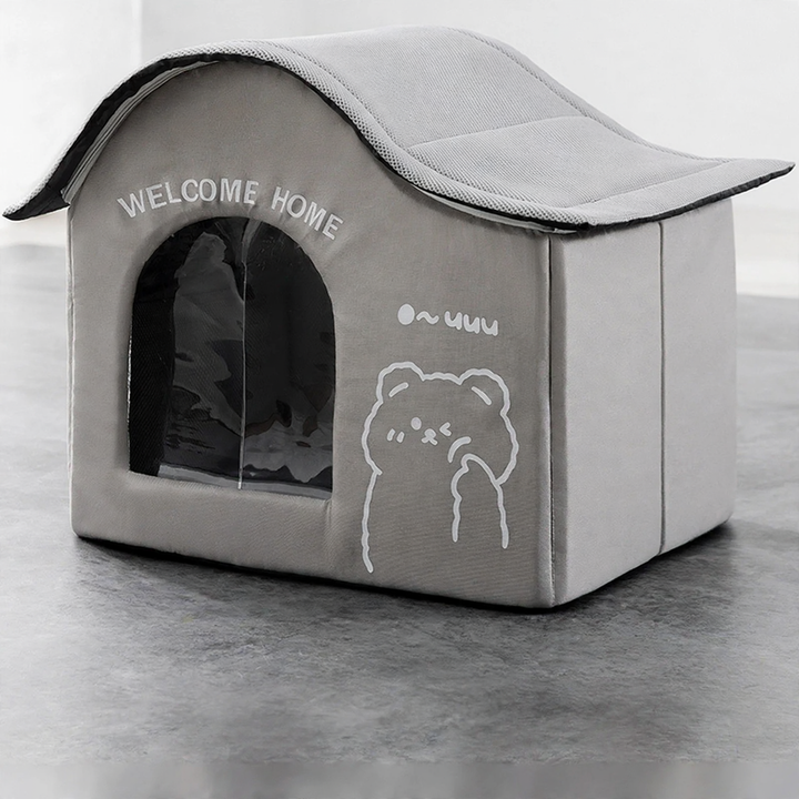 Großes Kühl-Iglu für Hunde, Oxford-Stoff, mit Eisbeutel