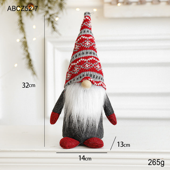 Weihnachts-Wichtel, Hängefigur aus Stoff