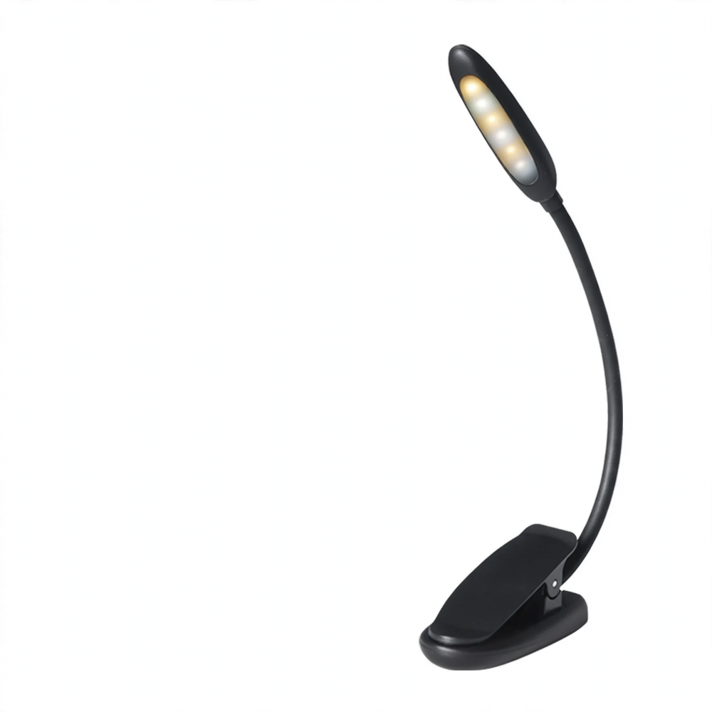 LED-Klemmlampe mit USB-Ladefunktion