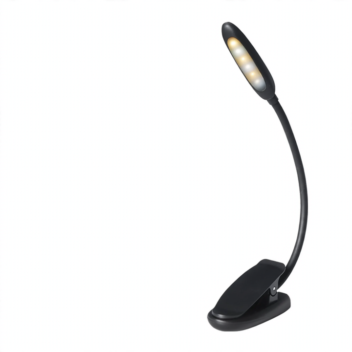 LED-Klemmlampe mit USB-Ladefunktion