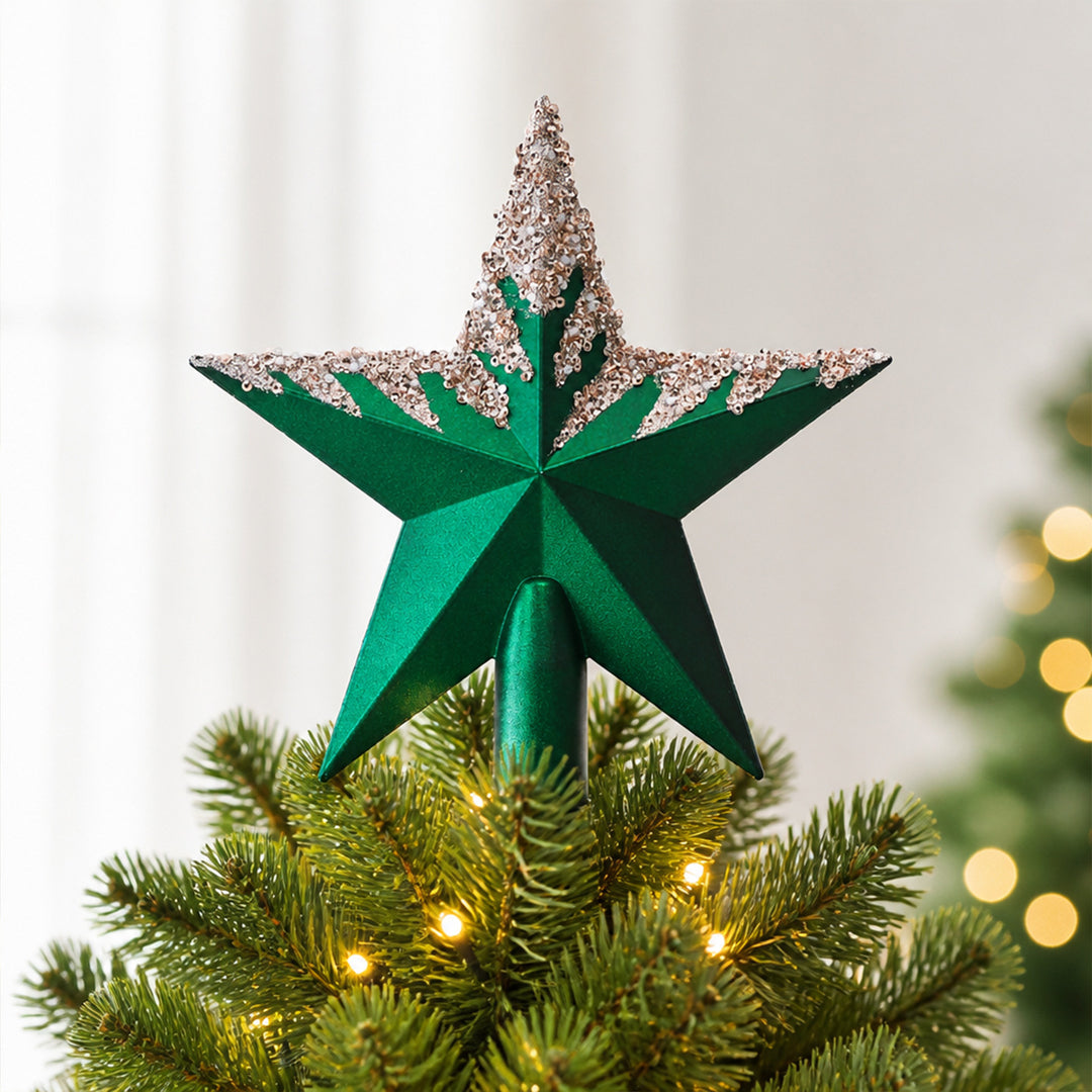 Dekorativer Weihnachtsbaum-Stern
