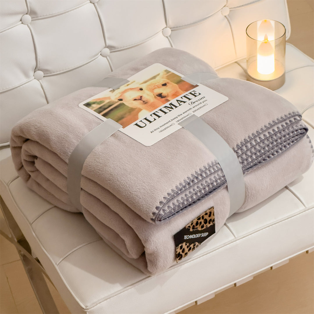 Fleece-Wolldecke, Polyester, vielseitig einsetzbar