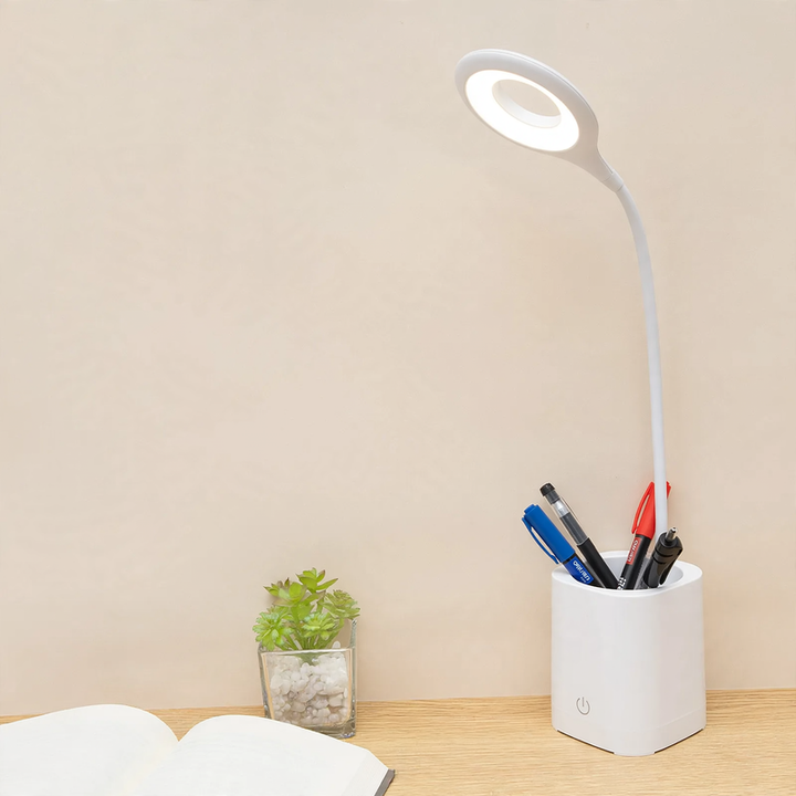 Wiederaufladbare LED-Tischleuchte mit Touch-Steuerung