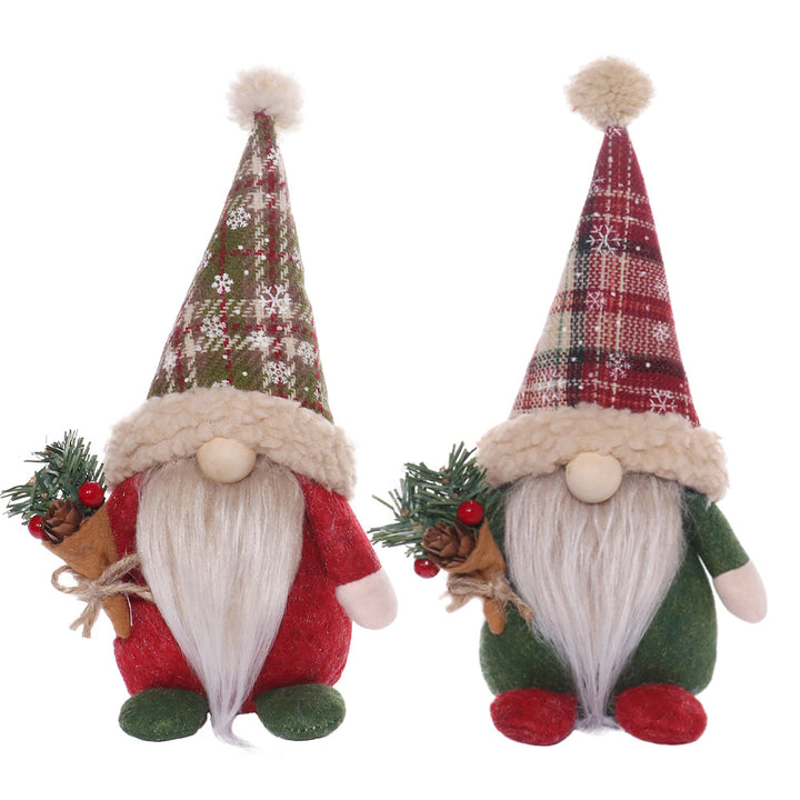 Weihnachts-Wichtel mit Geschenk