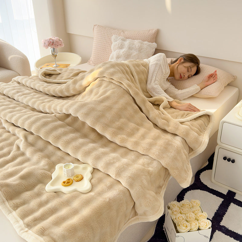 Milchfaser-Fleece Wohndecke, extra weich, verschiedene Größen