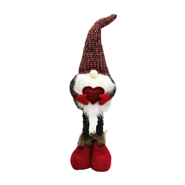 Skandinavische Wichtelfigur, ausziehbar, Stoff