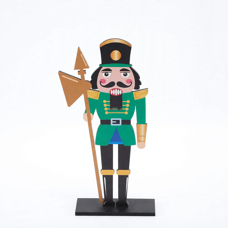 Dekorative Nussknacker-Holzfigur