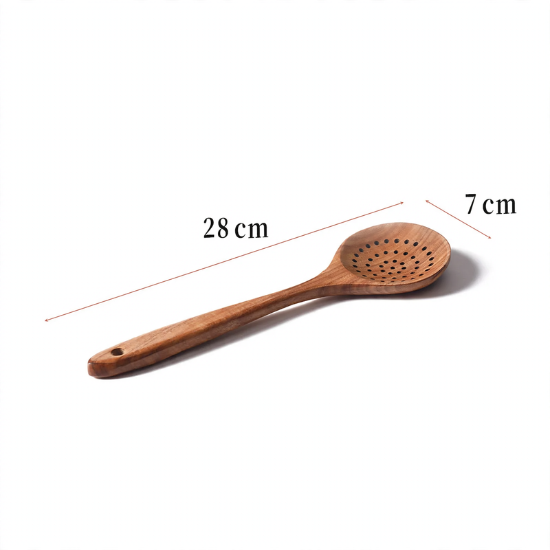 Kochbesteck aus Holz, verschiedene Formen