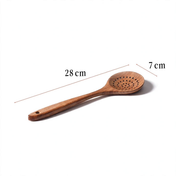Kochbesteck aus Holz, verschiedene Formen