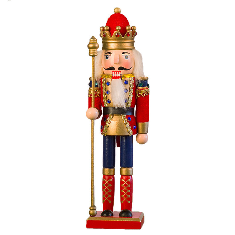 Nussknacker-Soldat, 30 cm, dekorative Holzfigur