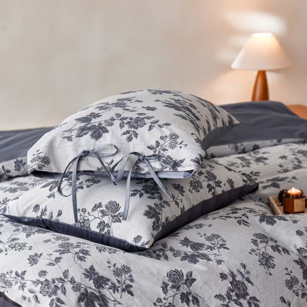 Langstapel-Baumwoll-Bettwäsche, Jacquard-Design