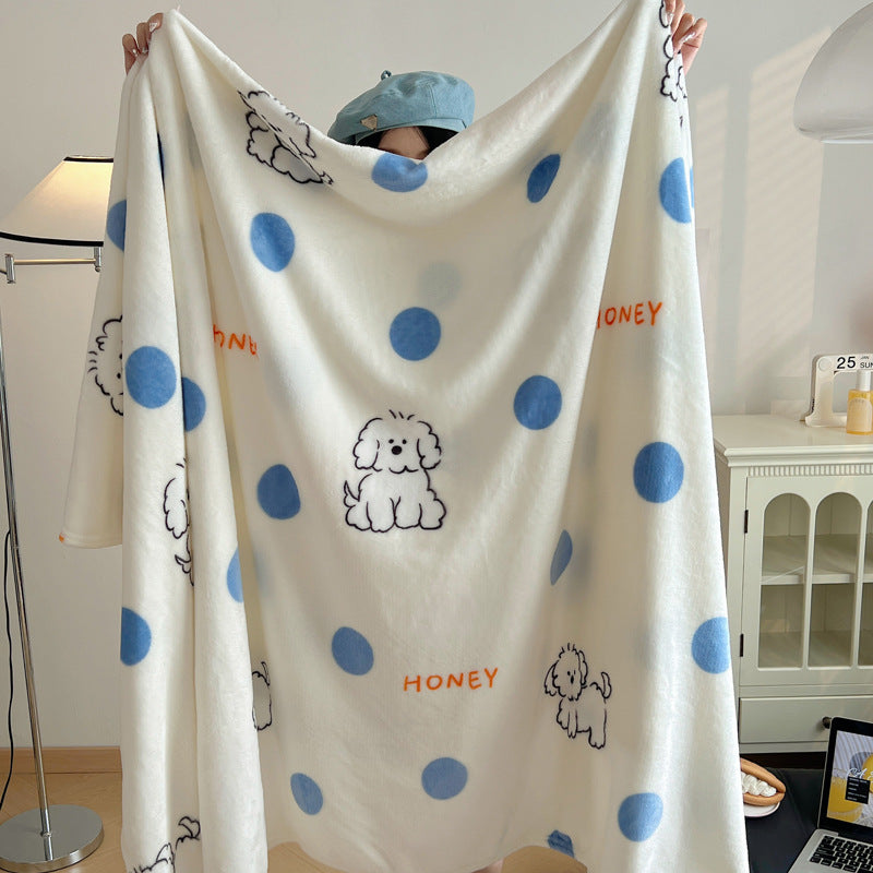 Fleecedecke Polyester, beidseitig, mehrere Größen