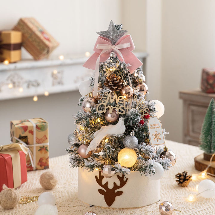 Mini-Weihnachtsbaum mit Beflockung, verschiedene Größen