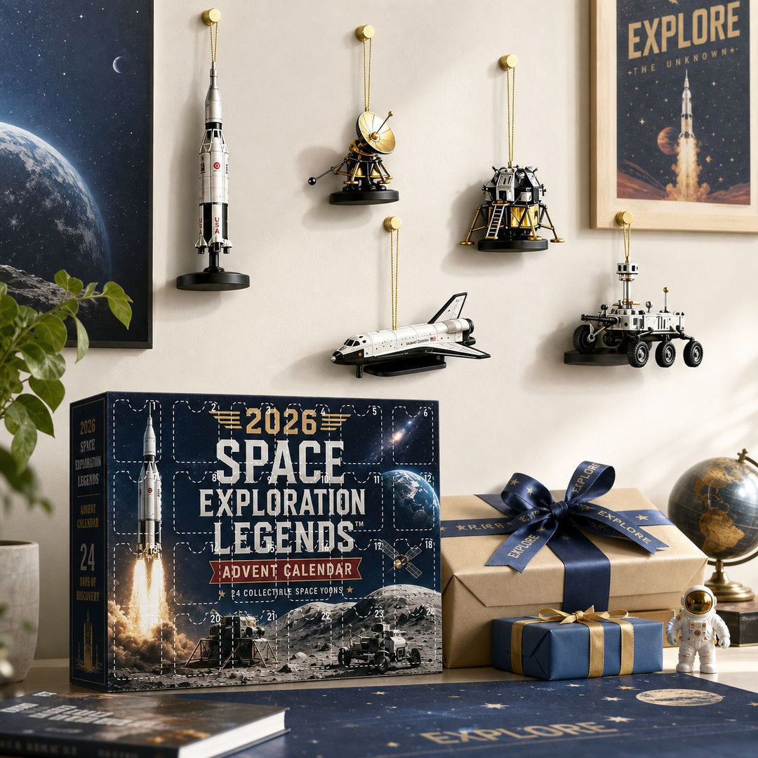Adventskalender Weltraum-Erkundung aus Acryl