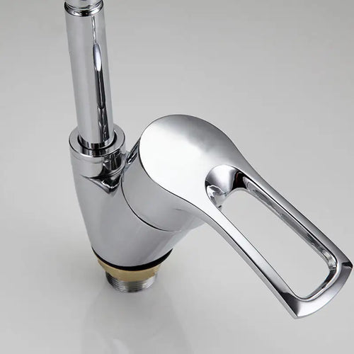 Edelstahl-Küchenarmatur mit Brausefunktion