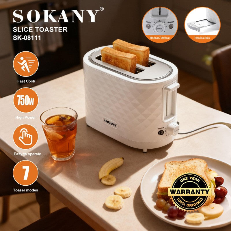 Multifunktions-Toaster mit Grill- und Kochfunktion