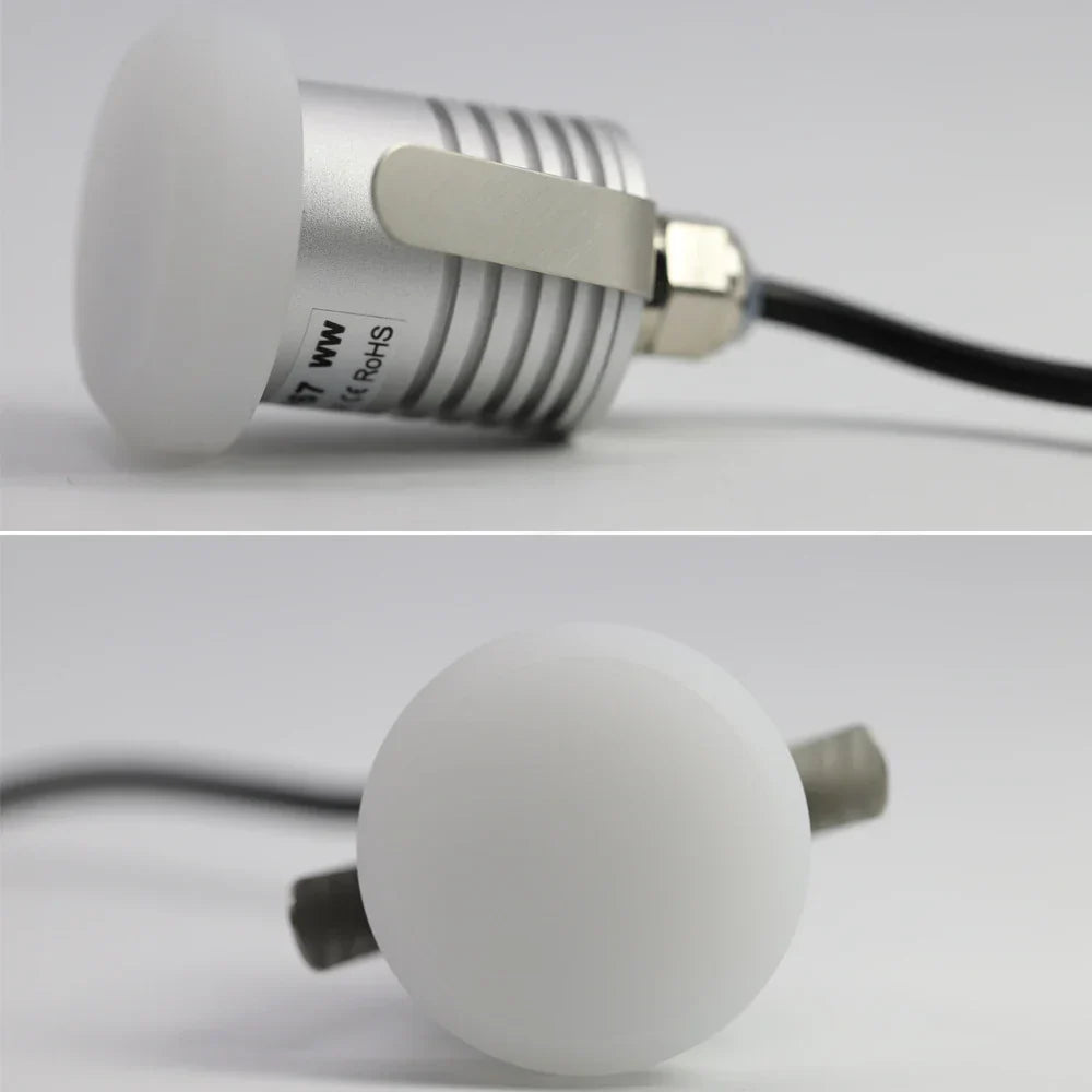 Runde LED Wandleuchte für Innen und Außen – Energiesparend, Wetterfest & Modernes Design | Karnz