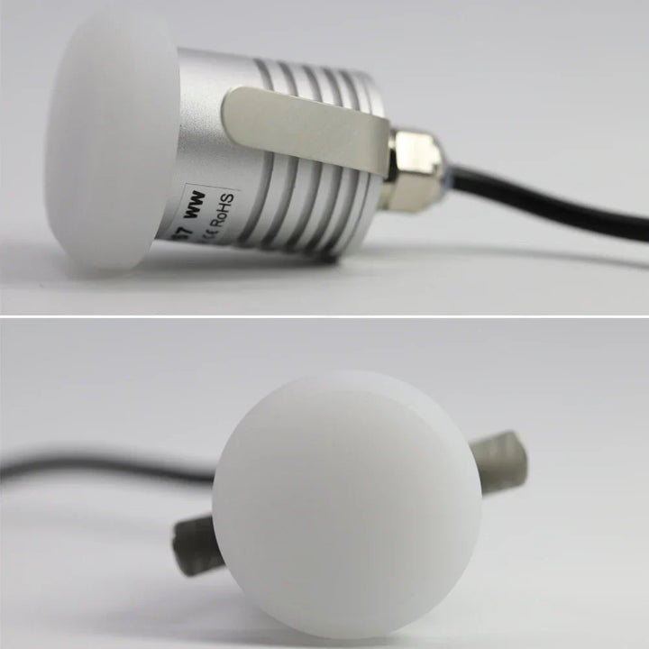 Runde LED Wandleuchte für Innen und Außen – Energiesparend, Wetterfest & Modernes Design | Karnz