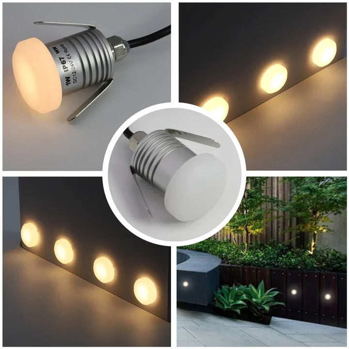 Runde LED Wandleuchte für Innen und Außen – Energiesparend, Wetterfest & Modernes Design | Karnz