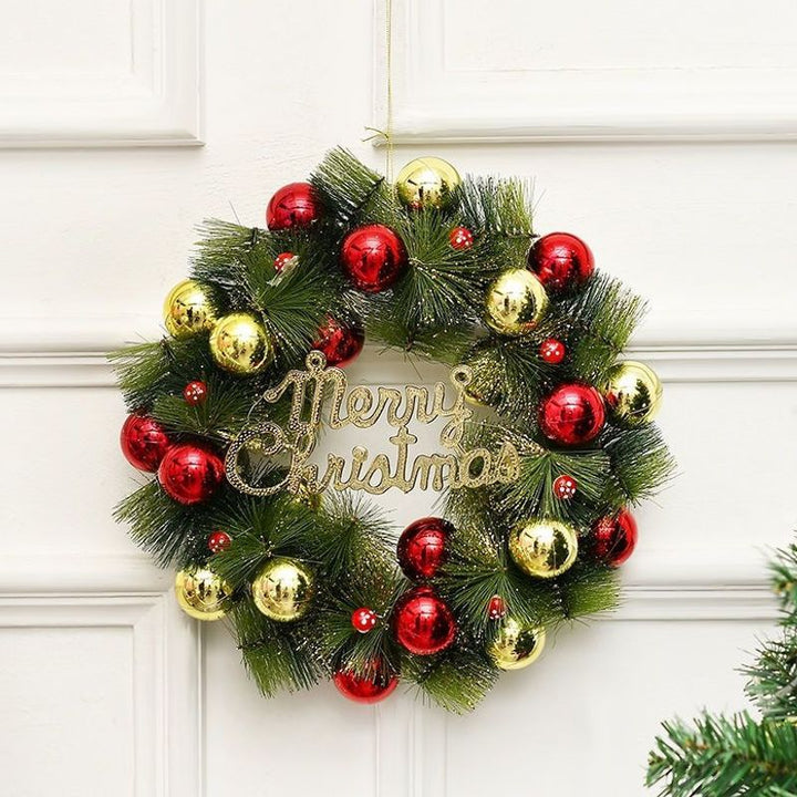 Weihnachtskranz mit Beleuchtungsoption