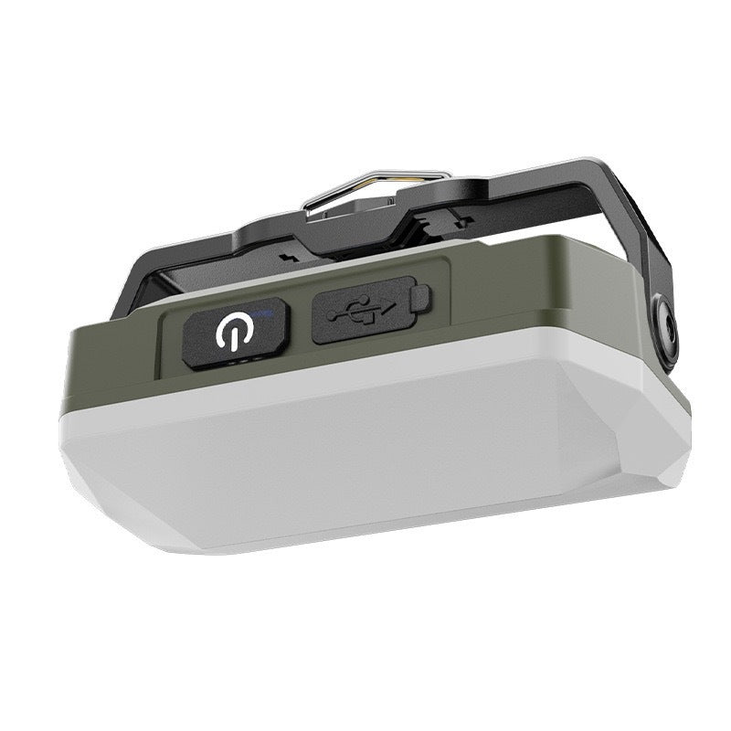 LED-Campinglampe mit Akku und Notlichtfunktion